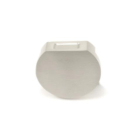 Mr. Steam Aroma Designer 3 in. W. Steamhead with AromaTherapy Reservoir in Round Matte Black
