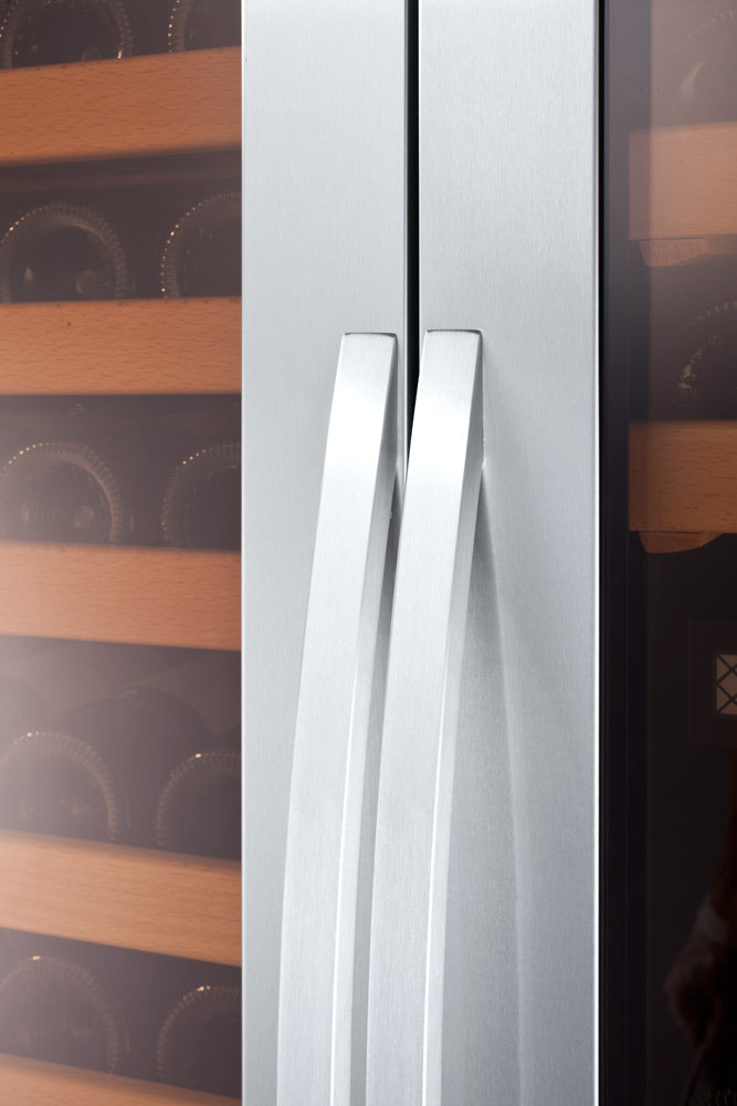 Allavino 48" Wide FlexCount Classic II Tru-Vino 348 Bottle Dual Zone Stainless Steel Side-by-Side Wine Refrigerator