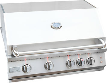 KoKoMo Grills 32β Professional Built in Gas Grill (4 Burner/Back Burner)