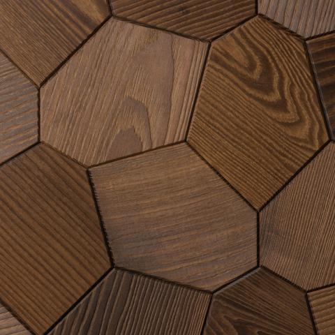 EmotionWalls Hexagon Thermo-Ash Brushed