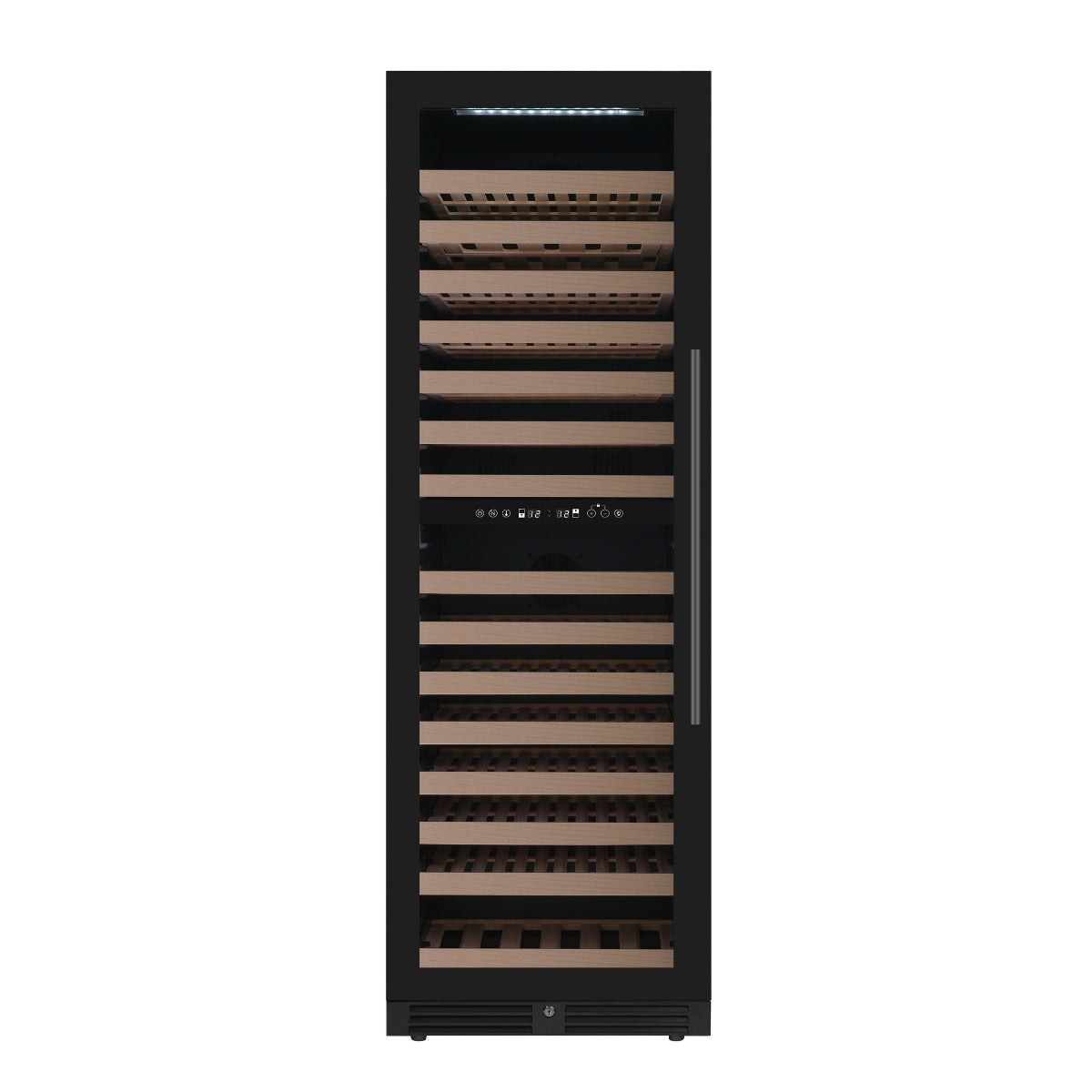 KingsBottle Upright Low-E Glass Door Dual Zone Large Wine Cooler