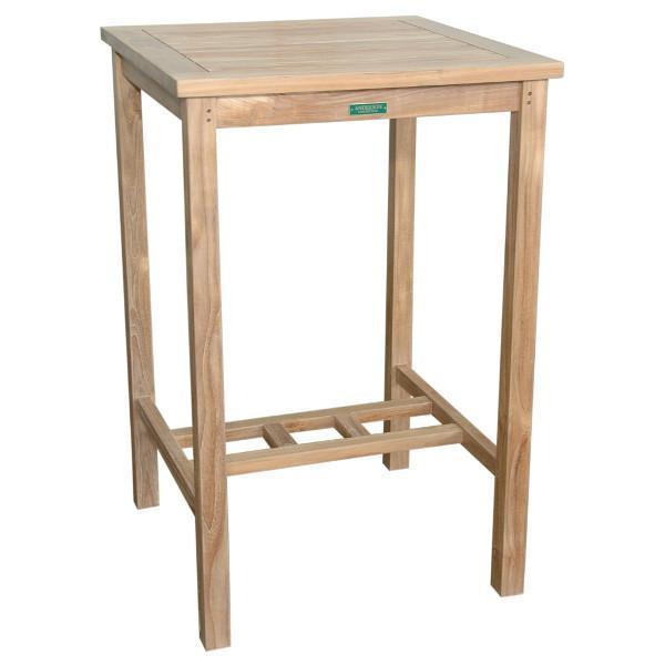 Anderson Teak Avalon 27" Square Bar Table