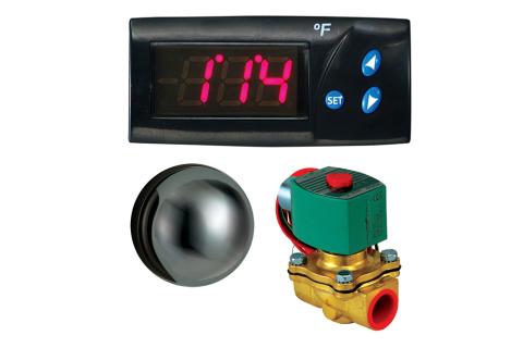 Mr. Steam Digital 1 Control Package with Digital 1 Control and CU SteamHead in Polished Chrome