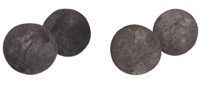 Grand Canyon Gas Logs 4β Fireplace 8-Piece Black Fiber Cannonballs
