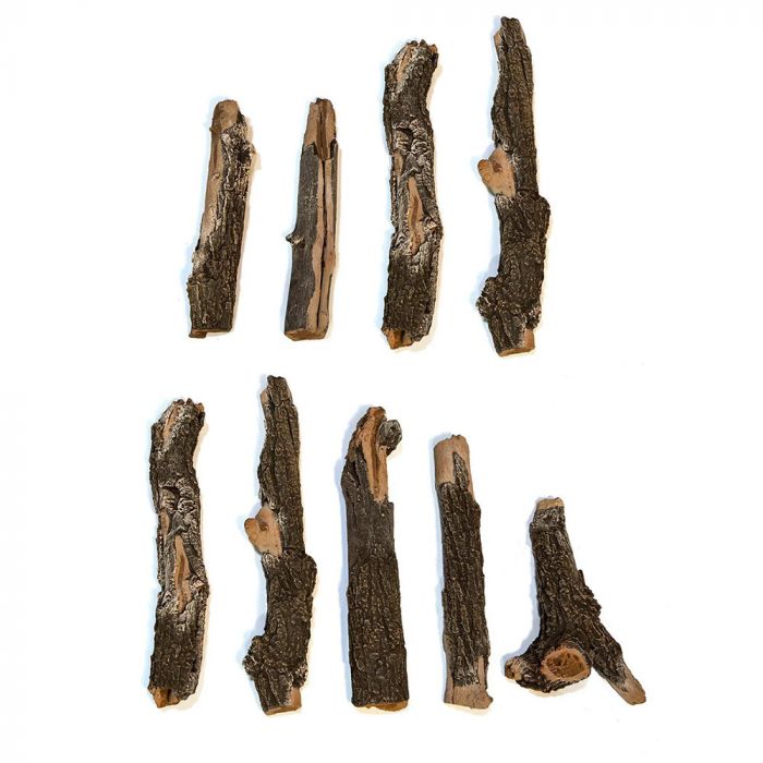 Grand Canyon Gas Logs 18" to 24" Arizona Weathered Oak 9-Piece Fire Pit Log Set