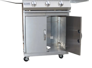 KoKoMo Grills 3-Burner Grill Cart (Grill Head Not Included)
