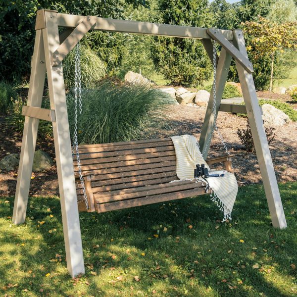 LuxCraft A-Frame Vinyl Swing Stand