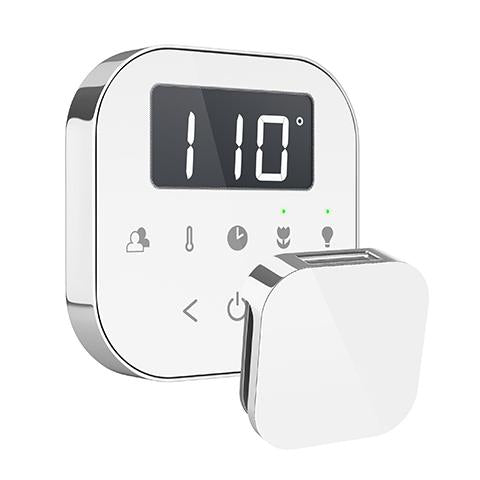 Mr. Steam AirTempo Steam Shower Control and Aroma Glass SteamHead