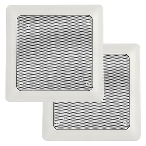 Mr. Steam 7 in. W. MusicTherapy Speaker in Square Black