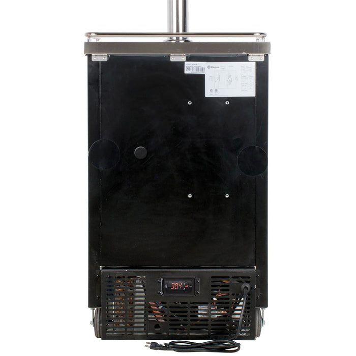 Kegco 24" Wide Triple Tap Black Commercial Kegerator