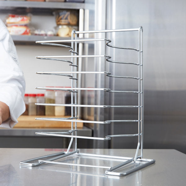 Chicago Brick Oven 7 Slot Wall Mounted Pizza Pan Rack