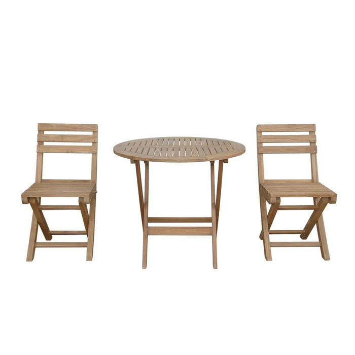 Anderson Teak Chester Alabama 3-Pieces Bistro Set