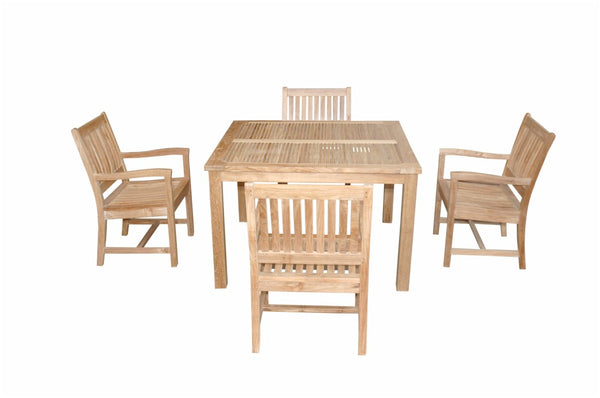 Anderson Teak Windsor Rialto Armchair 5-Pieces Dining Set