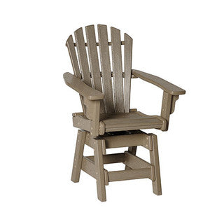 Breezesta Coastal Swivel Dining Chair