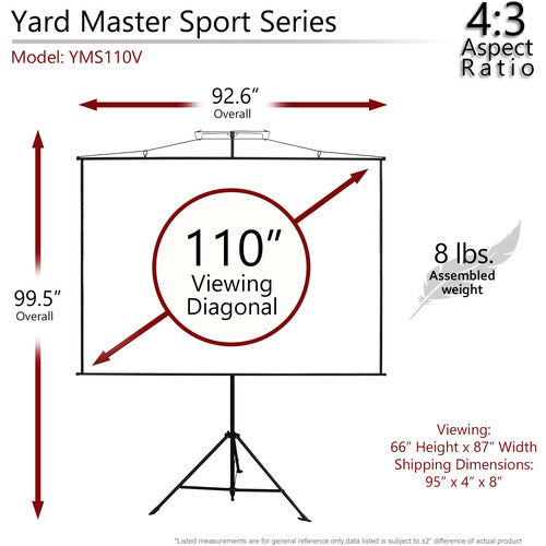 Elite Screens Yard Master Sport