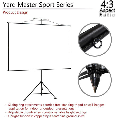 Elite Screens Yard Master Sport