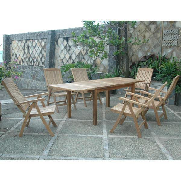 Anderson Teak Bahama Katana 7-Pieces Dining Set