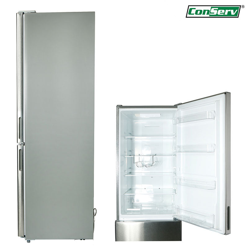 Equator Advanced Appliances Top Freezer Refrigerator Stainless