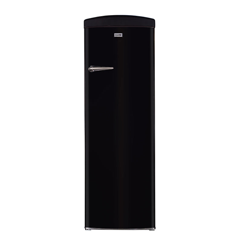Equator Advanced Appliances 24 in. 11 cu. ft. Classic Retro Single Door Refrigerator in Black