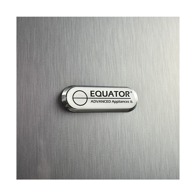 Equator Advanced Appliances 14 cf Stainless Refrigerator-Freezer Top Mount Frost Free E-Star Europe