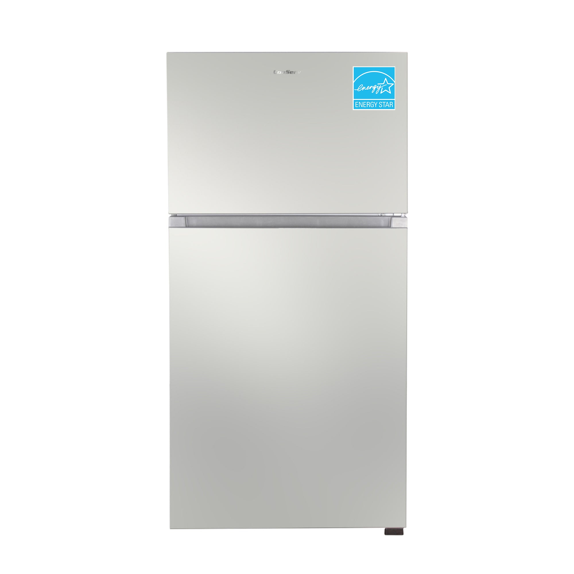 Equator Advanced Appliances Conserv 18 cf Stainless Refrigerator-Freezer Top Mount Frost Free with Ice Maker