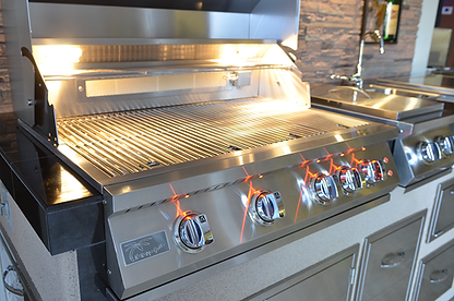 KoKoMo Grills 32” Professional Built in Gas Grill (4 Burner/Back Burner)