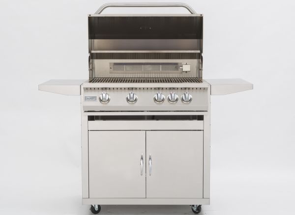 KoKoMo Grills 4-Burner Grill Cart (Grill Head Not Included)