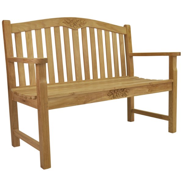 Anderson Teak 50" Round Rose Bench