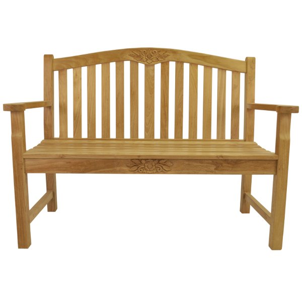 Anderson Teak 50" Round Rose Bench