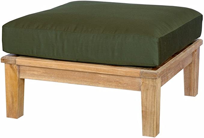 Anderson Teak Brianna Ottoman + Cushion