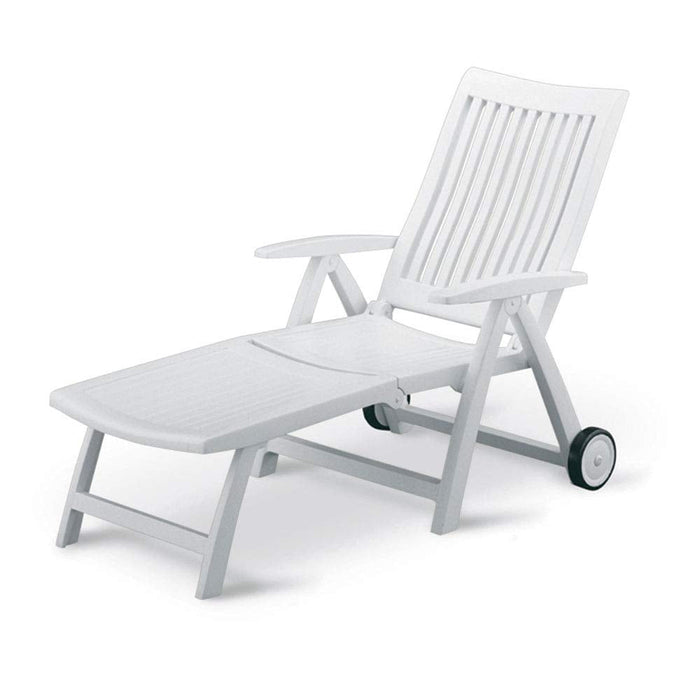 Kettler Roma Multi-Position Lounger, White