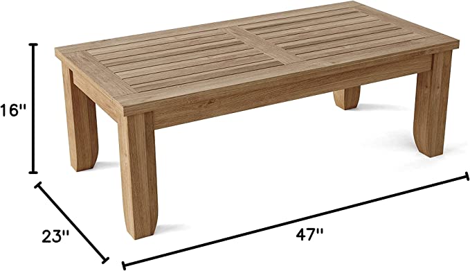 Anderson Teak Luxe Rect. Coffee Table