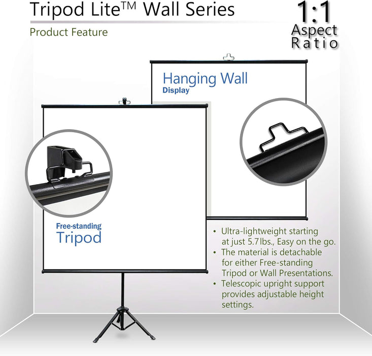 Elite Screens Tripod Lite Wall