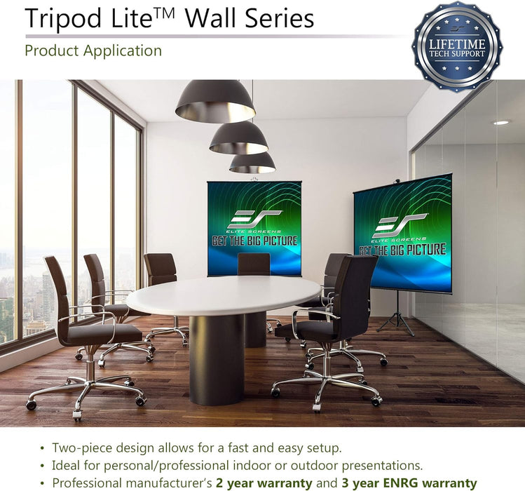 Elite Screens Tripod Lite Wall