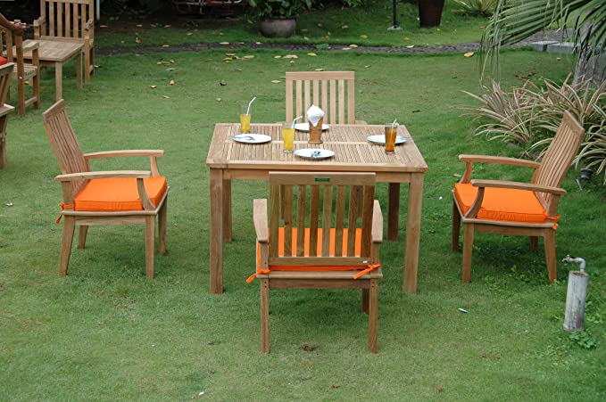 Anderson Teak Windsor Brianna 5-Pieces Dining Table Set