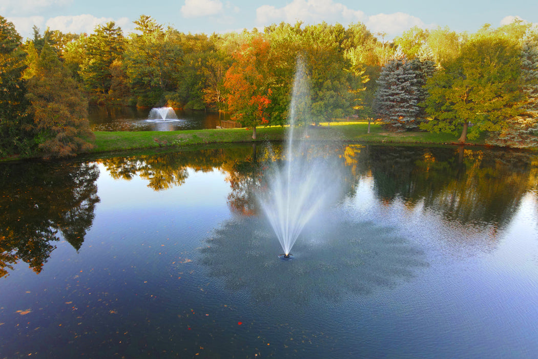 Scott Aerator Amherst Fountain For Small, Residential Ponds