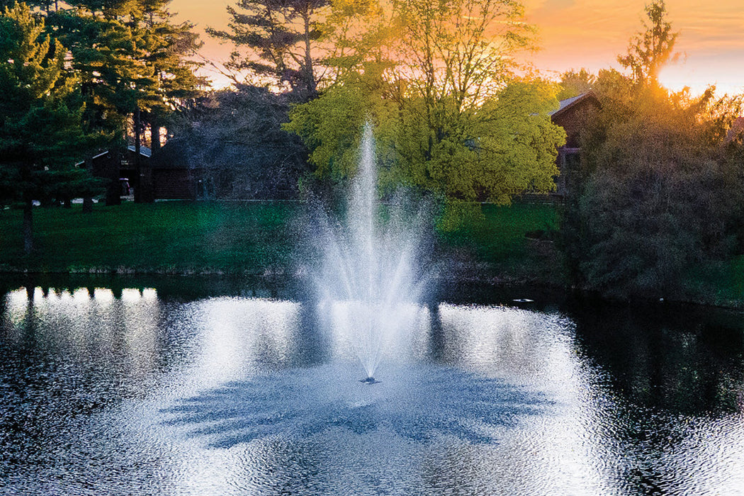 Scott Aerator Amherst Fountain For Medium, Residential Ponds