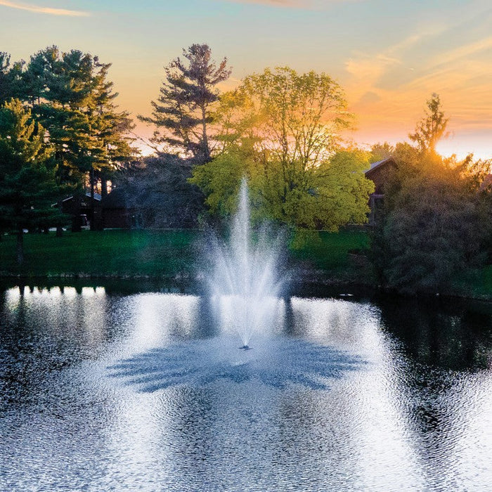 Scott Aerator Amherst Fountain For Small, Residential Ponds