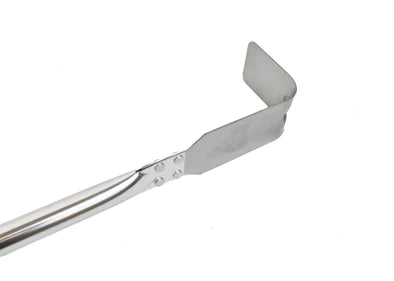 Chicago Brick Oven Stainless Steel Ash Hook with Wooden Handle (Length 50")