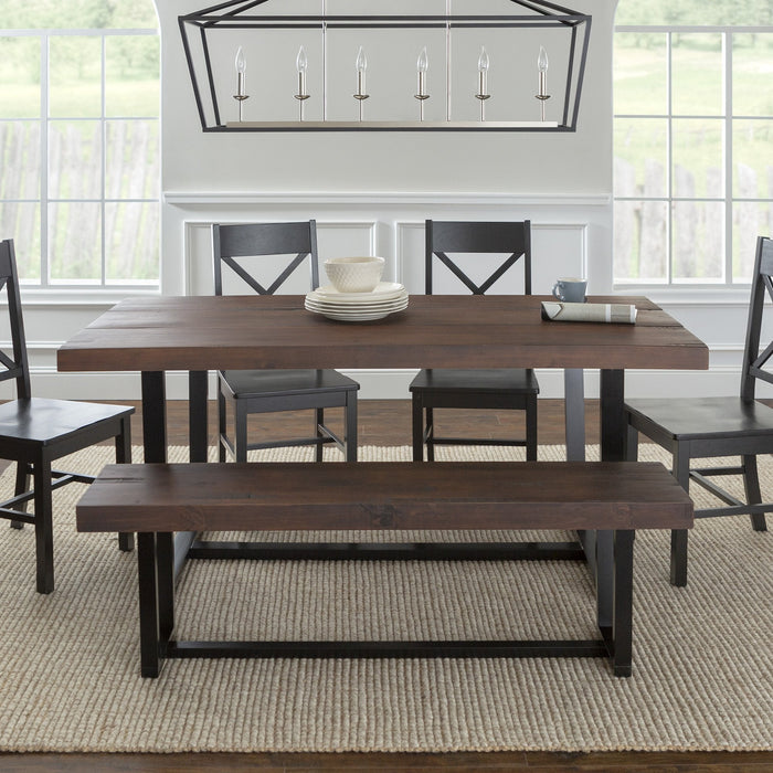 Walker Edison 6-Piece Farmhouse Dining Set