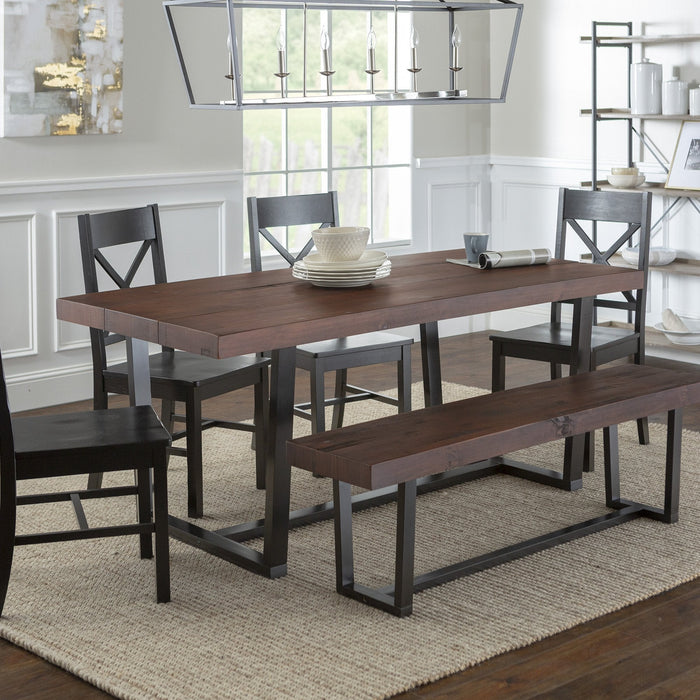 Walker Edison 6-Piece Farmhouse Dining Set