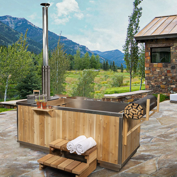 Canadian Timber The Starlight Wood Burning Hot Tub