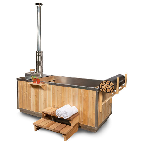 Canadian Timber The Starlight Wood Burning Hot Tub