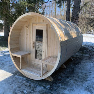 Canadian Timber Serenity Barrel Sauna