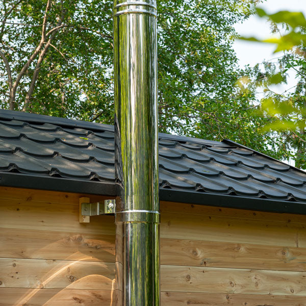 Canadian Timber Georgian Cabin Sauna with Changeroom