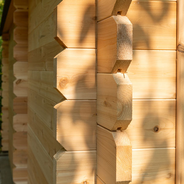 Canadian Timber Georgian Cabin Sauna with Changeroom