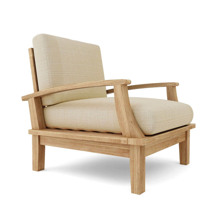 Anderson Teak Brianna Deep Seating Armchair + Cushion