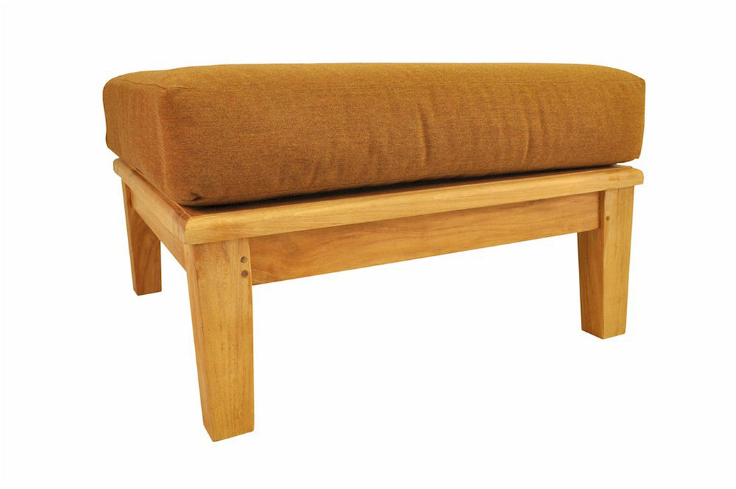 Anderson Teak Brianna Ottoman + Cushion