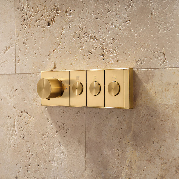 Kohler Anthem, 3-outlet Thermostatic Valve Control Panel