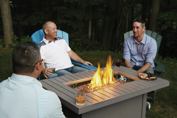 Napoleon Hamptons Rectangle Propane Patioflame Table - HAMP1-GY